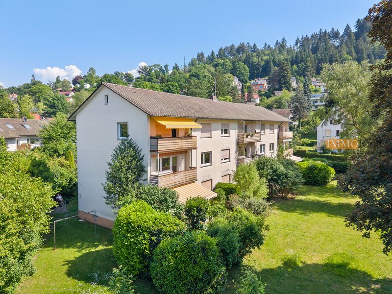 IMMORath.de - Helle 3-Zimmer-Wohnung mit Balkon und Blick ins Grüne in Freiburg Littenweiler